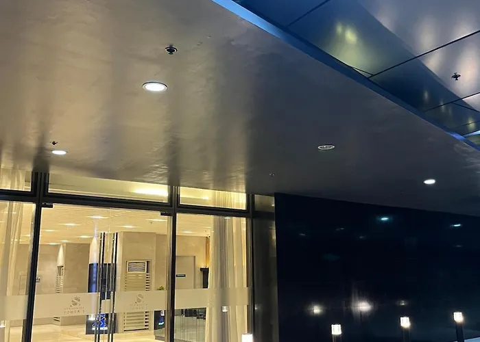 Apartment Queen Bed With Coffee Bar And Fast Wi-fi At S Residences Manila